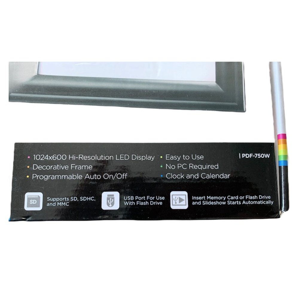 Polaroid Digital Photo Frame 7″ Screen - Picture 4 of 4